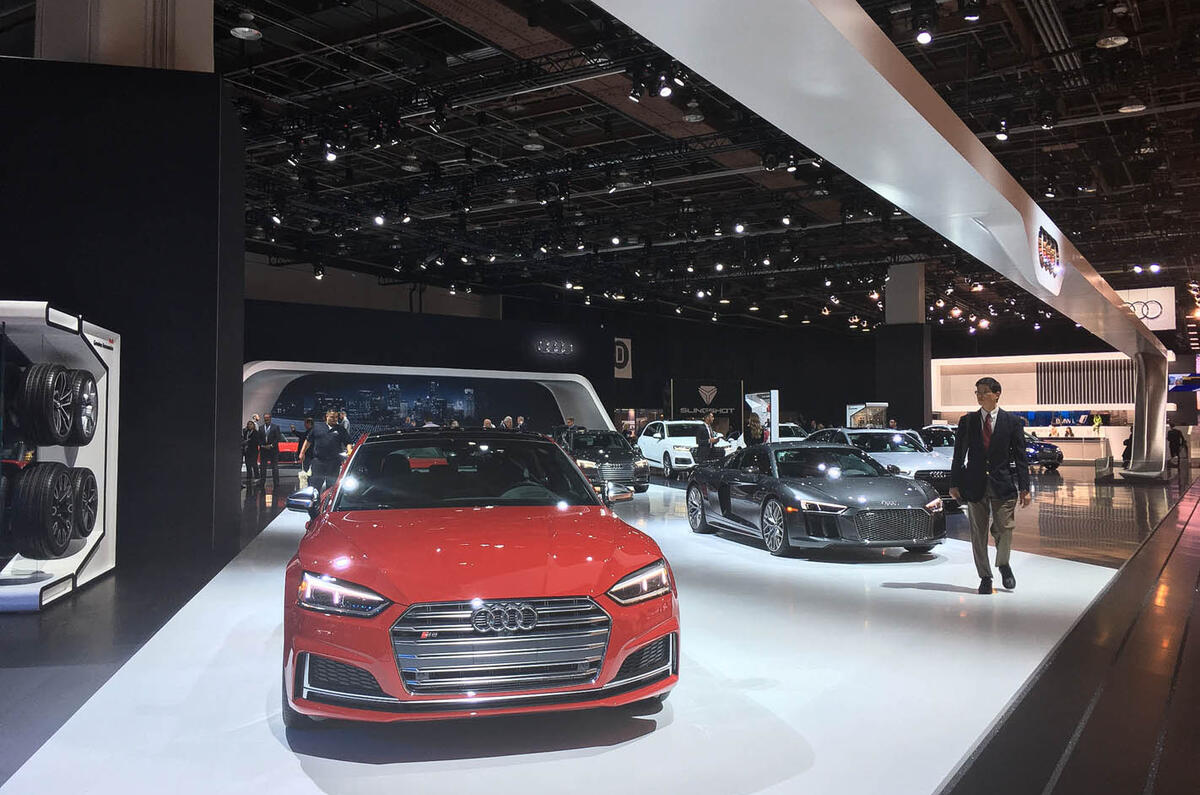 Audi stand at NAIAS