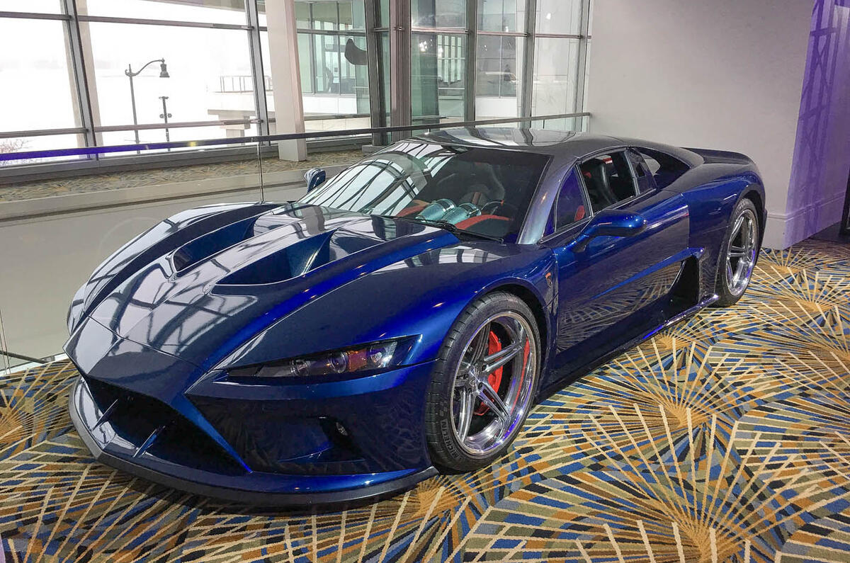 Falcon supercar