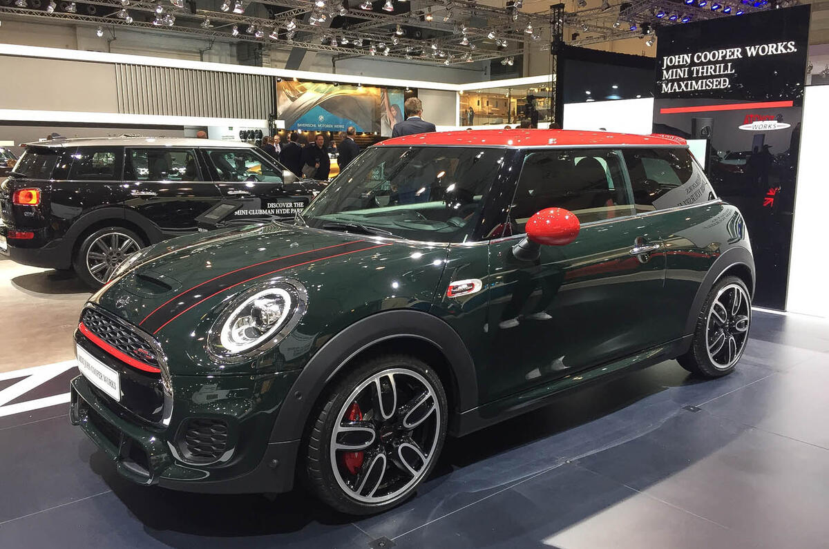 Facelifted Mini hatch