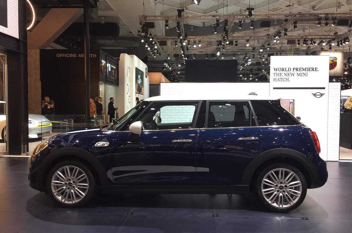 Facelifted Mini hatch