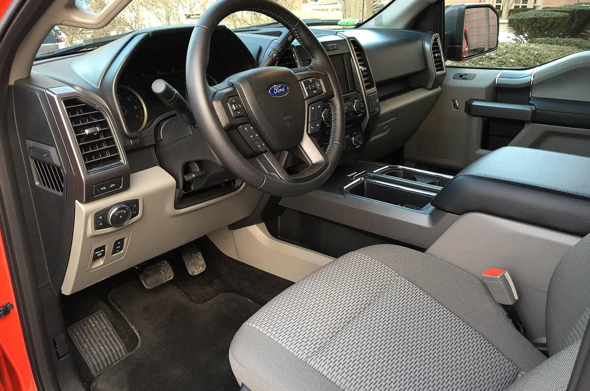 Ford F-150 interior