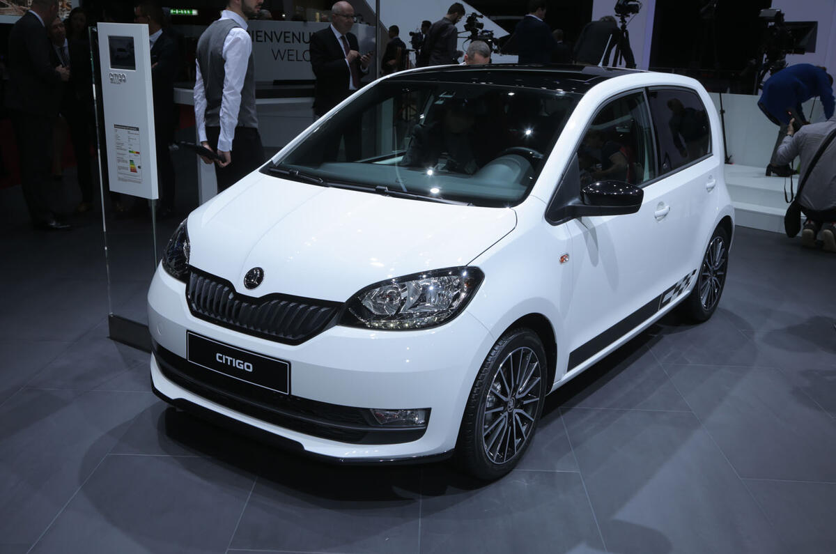 Facelifted Skoda Citigo Facelifted Skoda Citigo