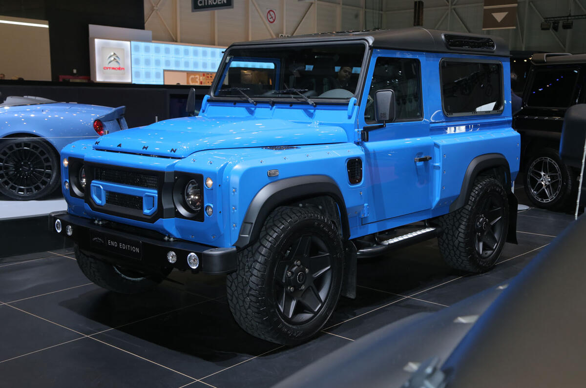 Kahn-tuned Land Rover Defender Kahn-tuned Land Rover Defender