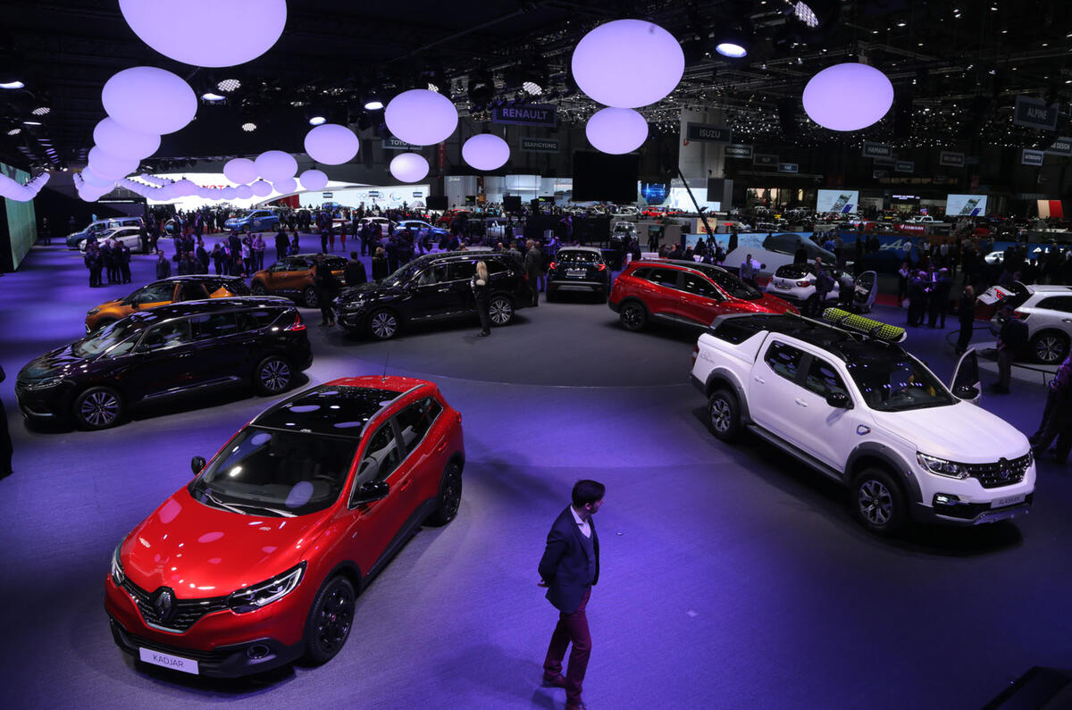 Renault's stand at Geneva Motor Show Renault's stand at Geneva Motor Show