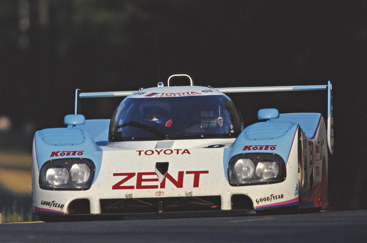 Le Mans Toyota front
