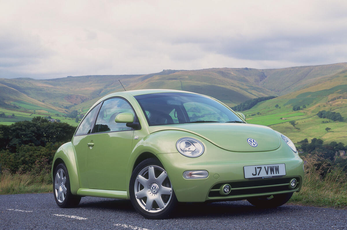 2001 Volkswagen Beetle press hero front
