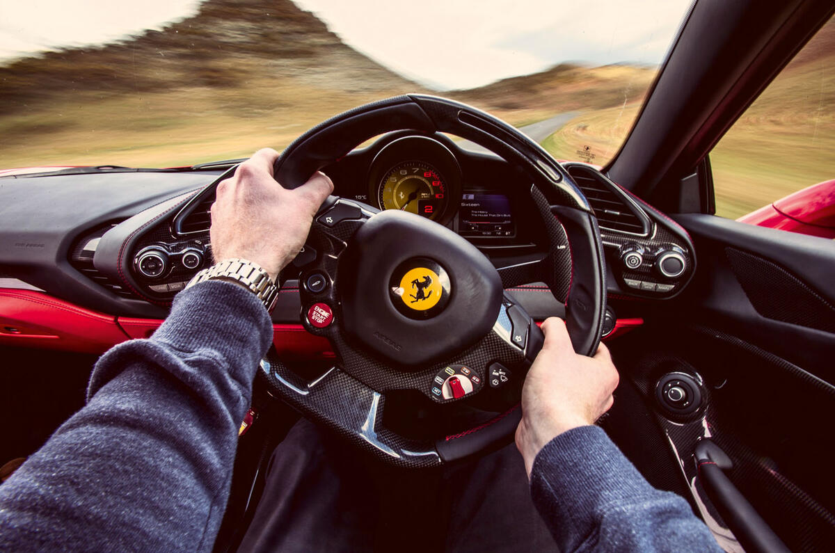 Ferrari steering wheel