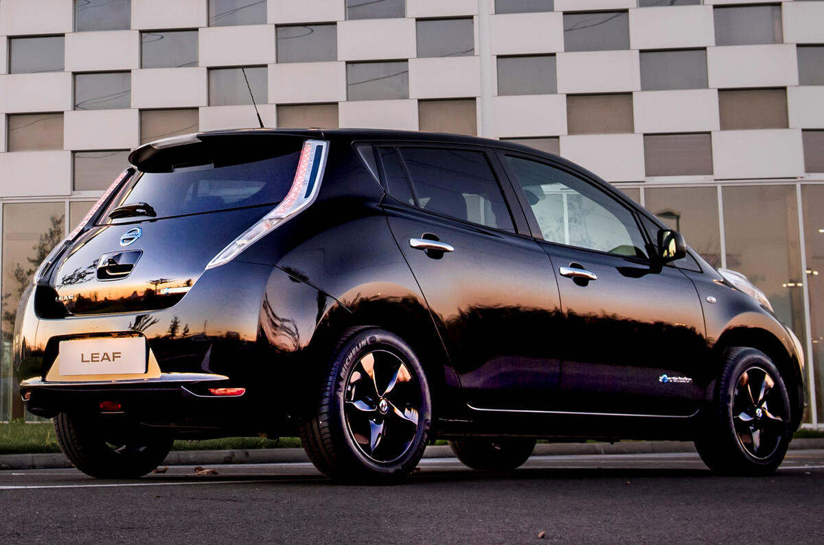 Nissan Leaf Black Edition revealed