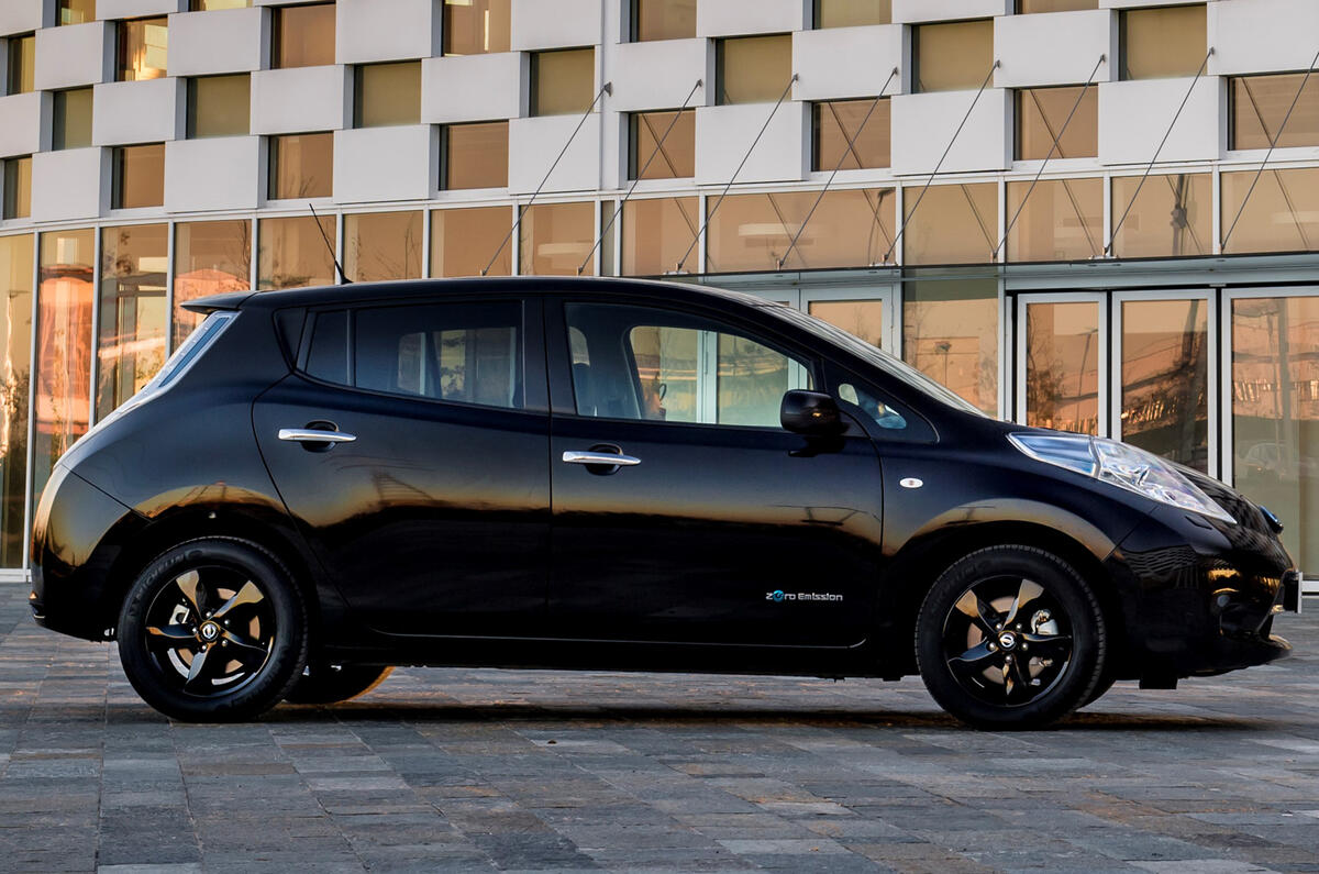 Nissan Leaf Black Edition revealed
