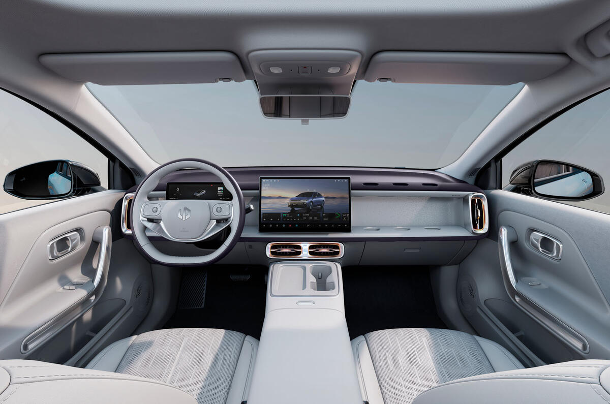 Leapmotor B01 dashboard Leapmotor B01 dashboard