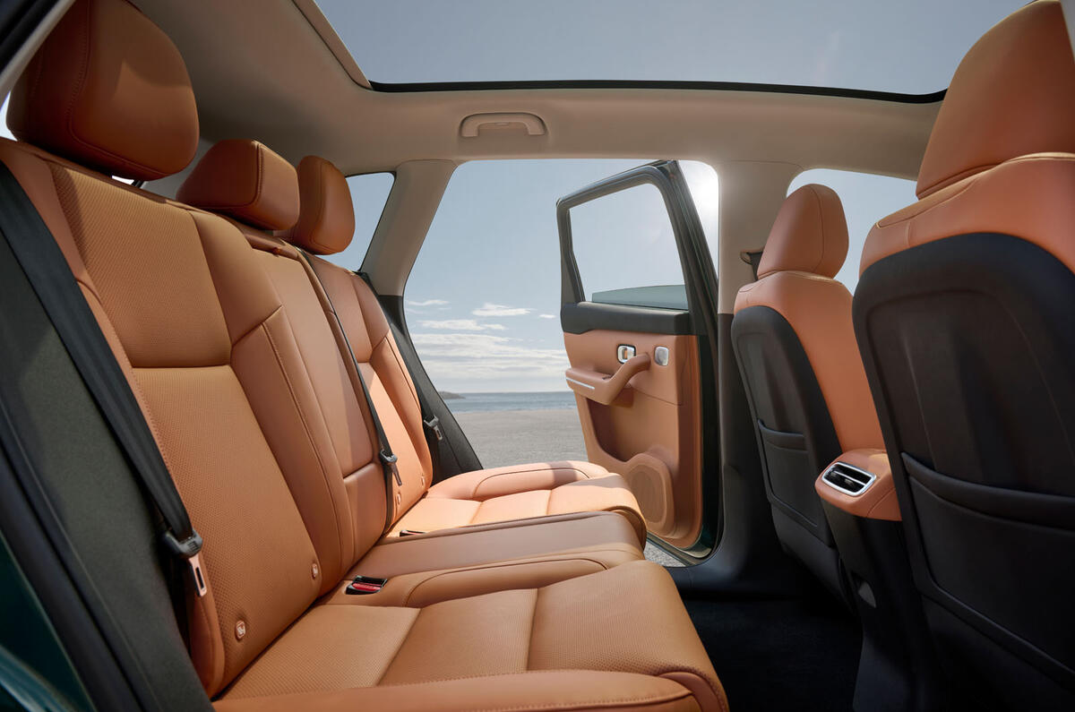 Leapmotor C10 rear seats Leapmotor C10 rear seats