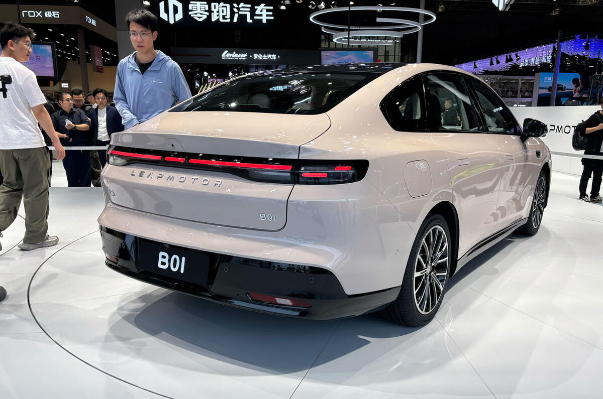 Leapmotor B01 rear 3:4