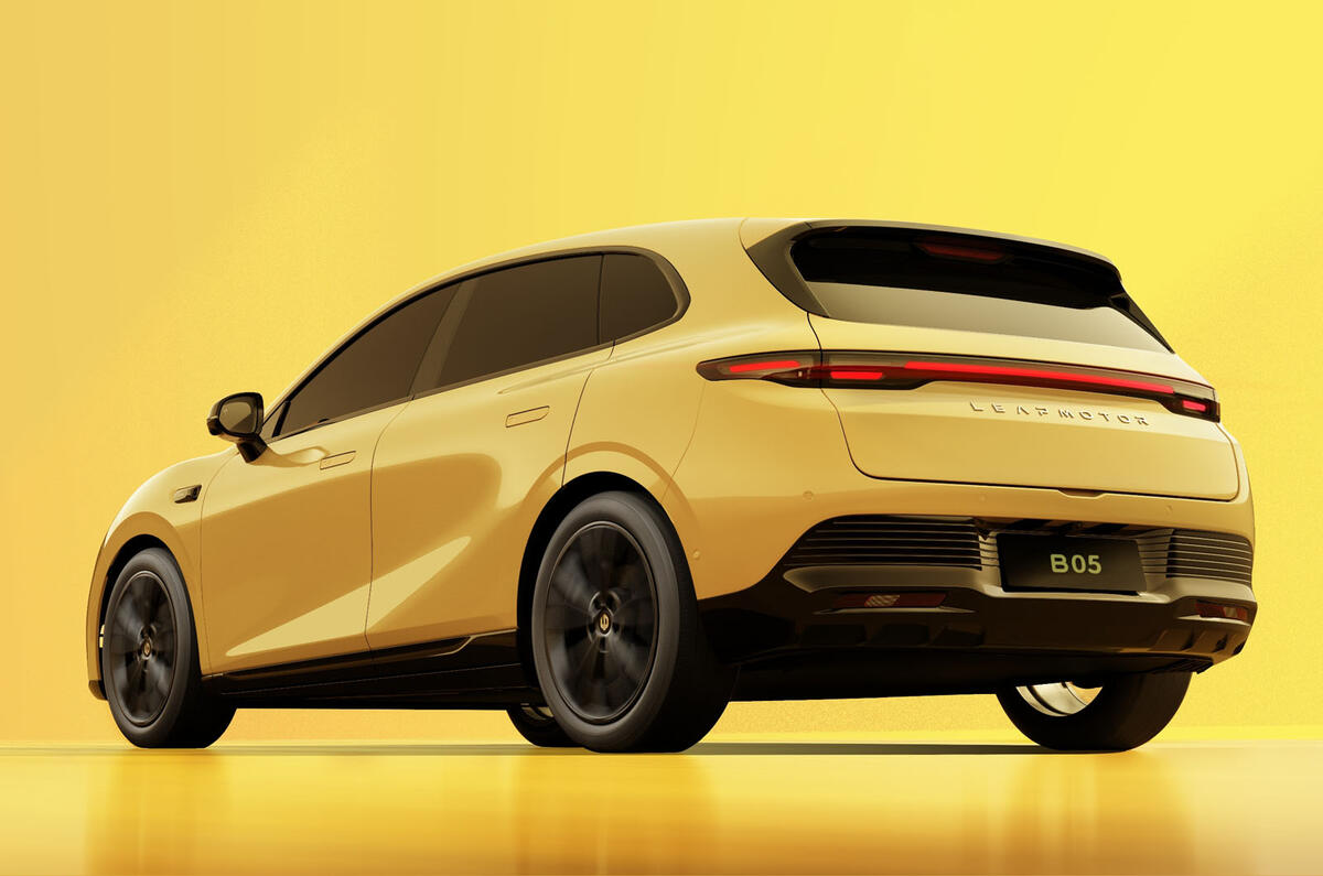 Leapmotor B05 rear Leapmotor B05 rear
