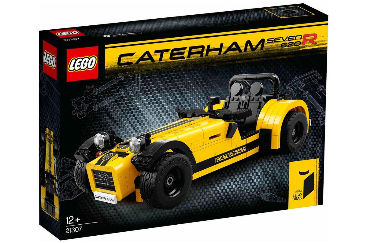 Caterham Seven 620R officially recreated by Lego 