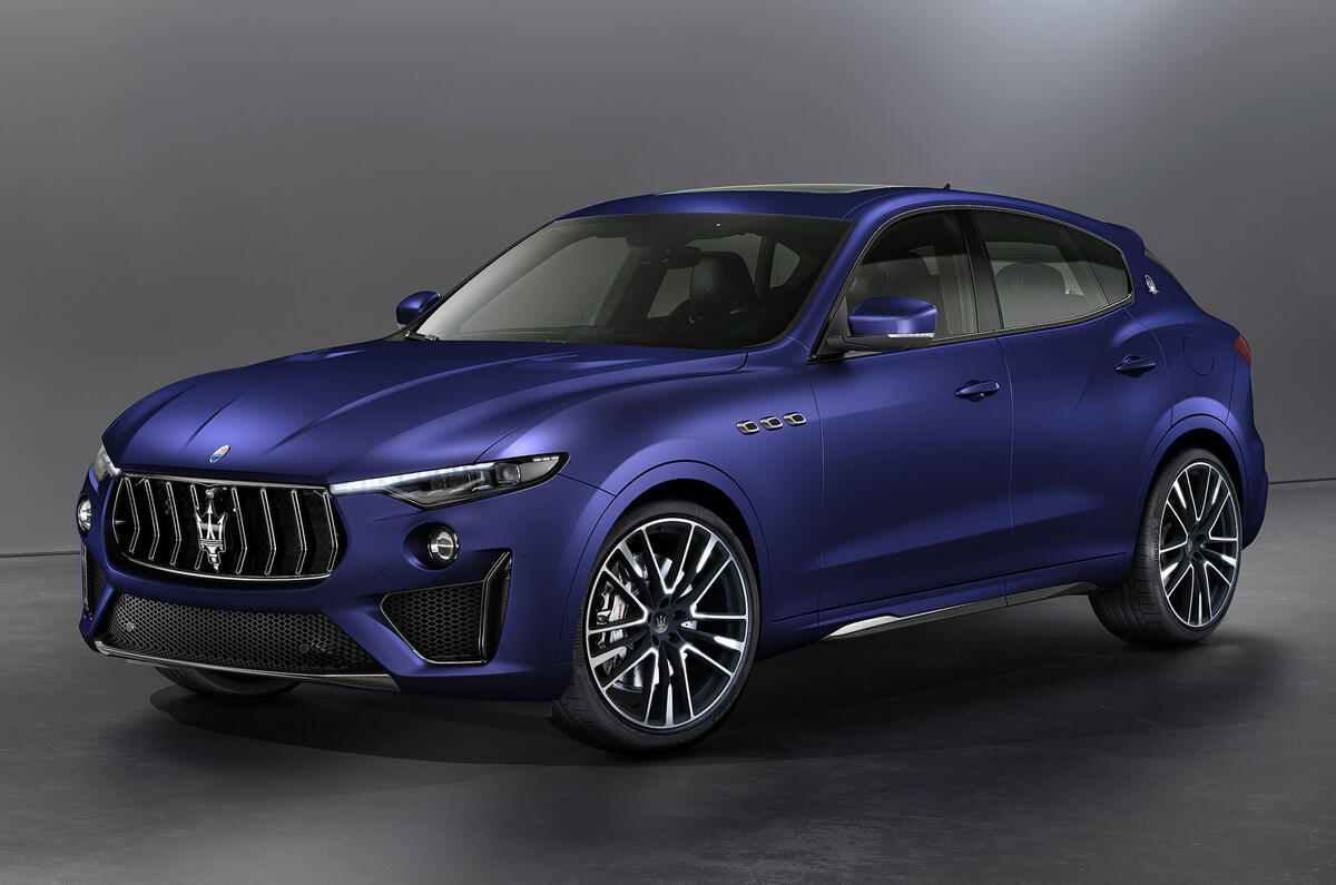 Maserati Levante Trofeo Launch Edition in Blu Emozione Matte