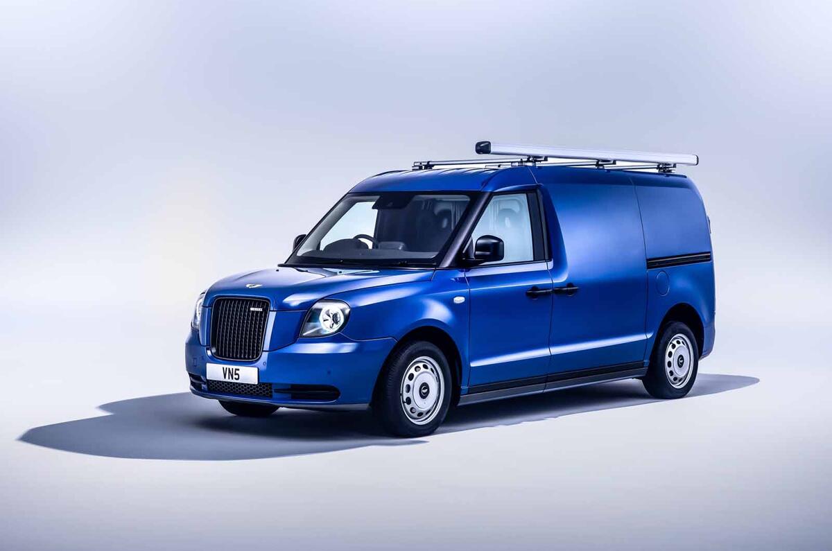 LEVC VN5 side studio LEVC VN5 side studio