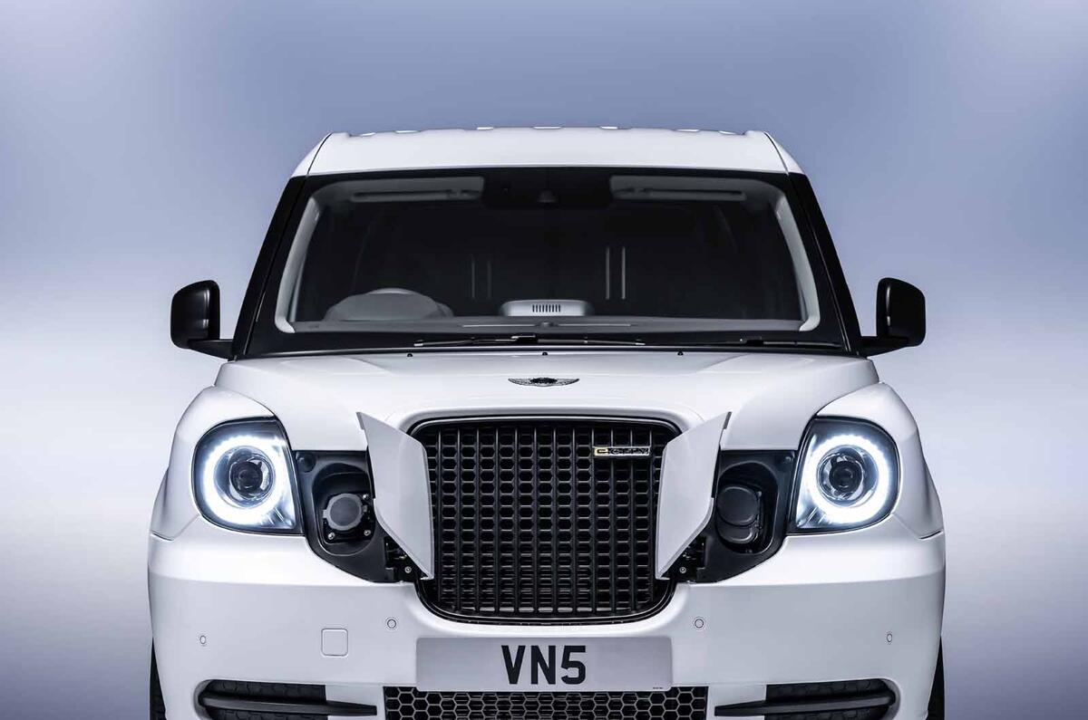 LEVC VN5 front chargers