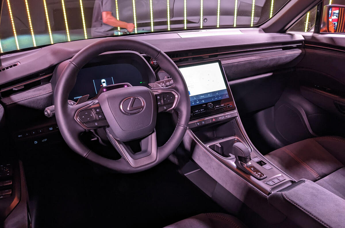 Lexus LBX interior
