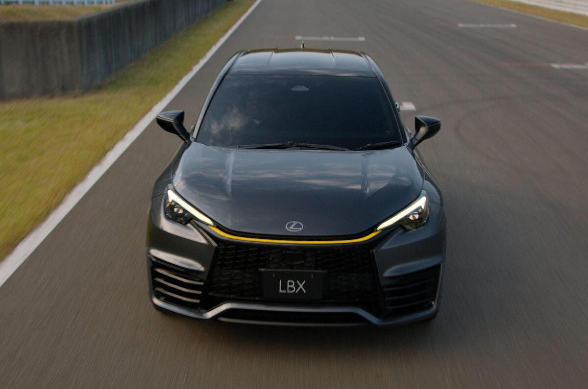 Lexus LBX Morizo RR front