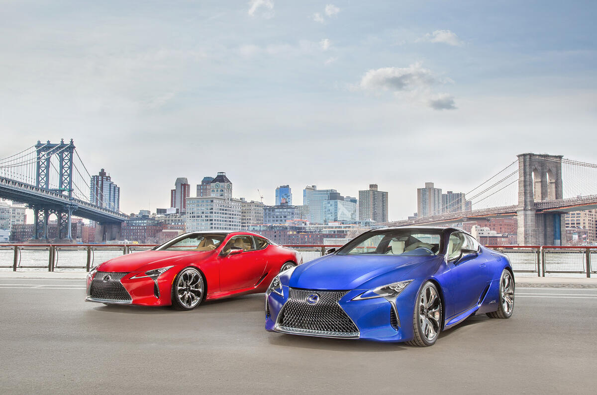 Lexus LC500 and LC500h Lexus LC500 and LC500h