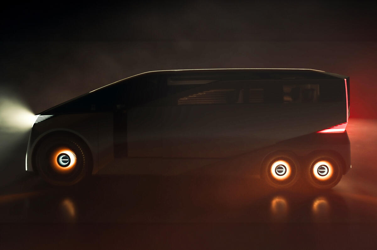 Lexus LS Concept teaser brightened