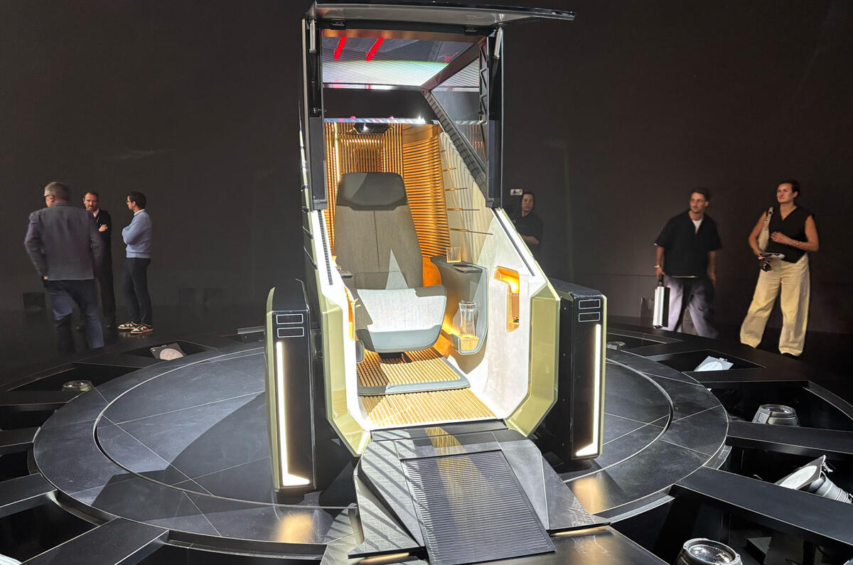 Lexus Micro LS Tokyo motor show 2025 interior Lexus Micro LS Tokyo motor show 2025 interior