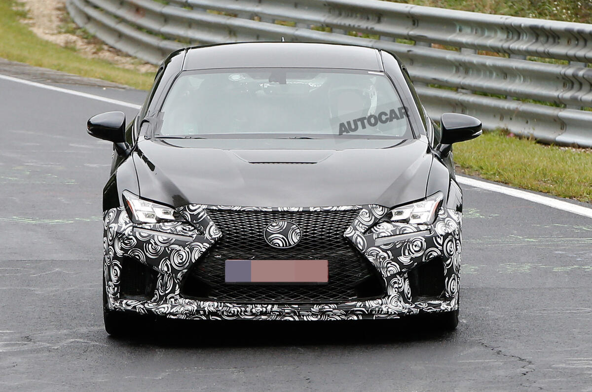Facelifted Lexus RC F to use more powerful atmospheric V8