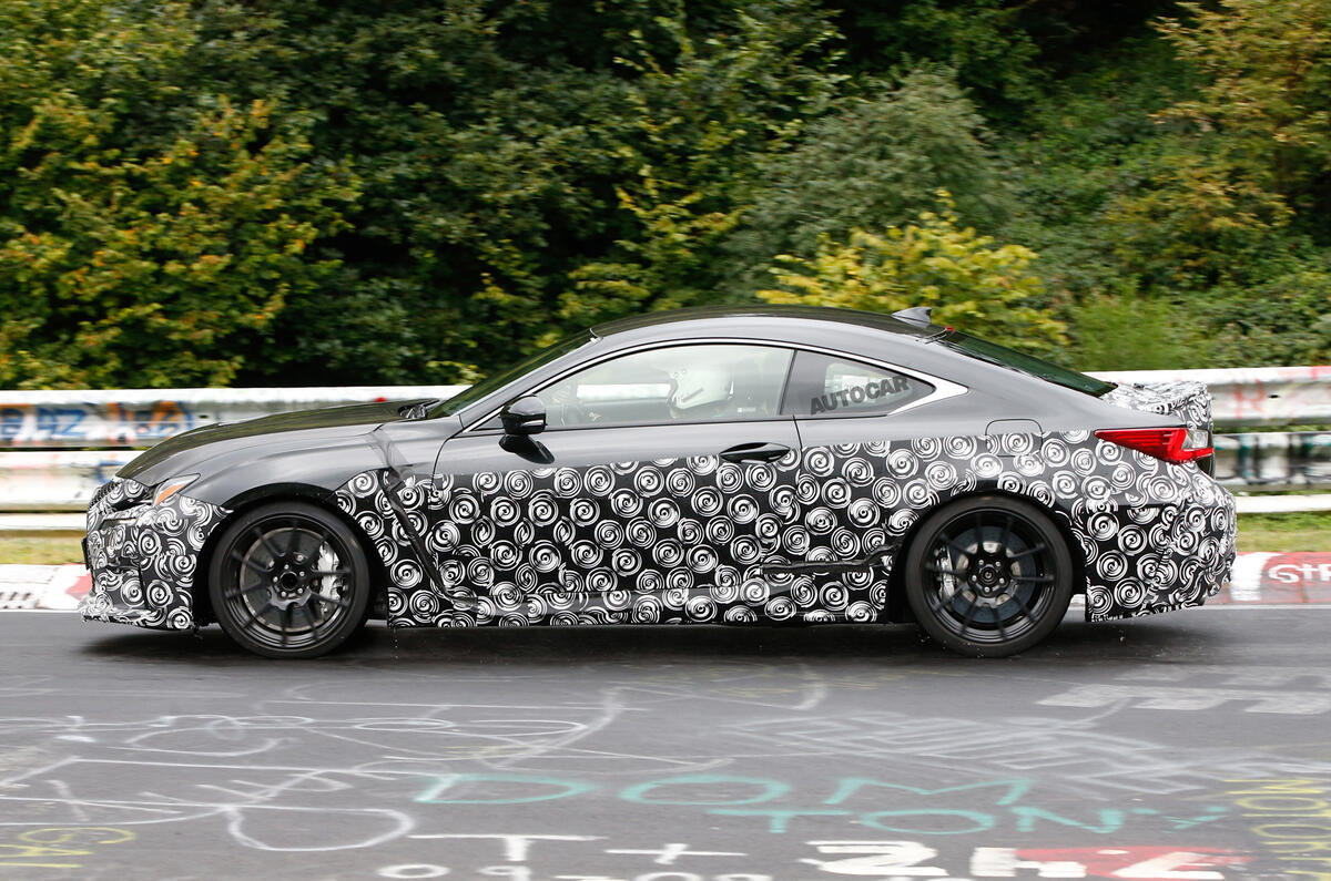 Facelifted Lexus RC F to use more powerful atmospheric V8