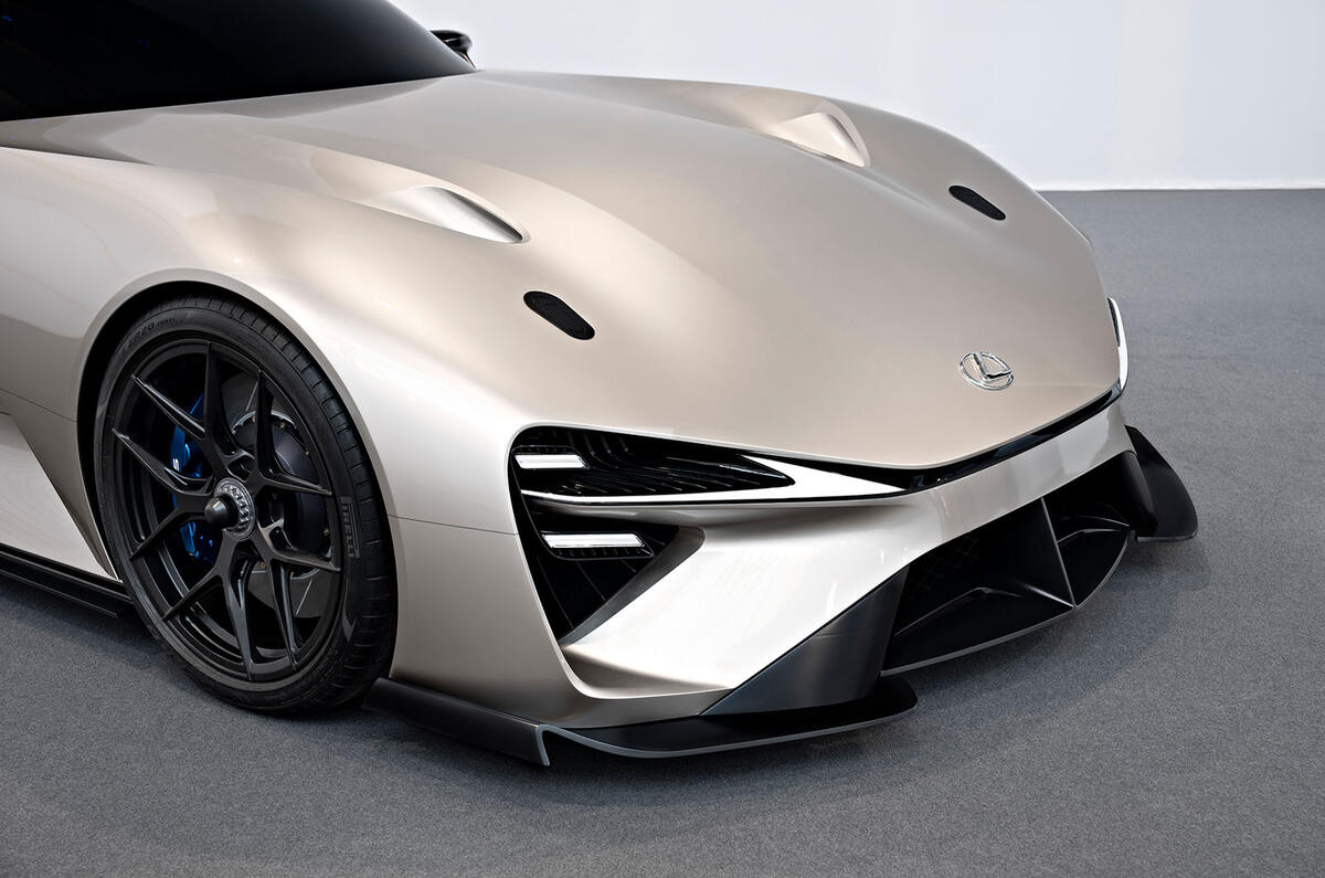 Lexus Electrified Concept front bumper Lexus Electrified Concept front bumper