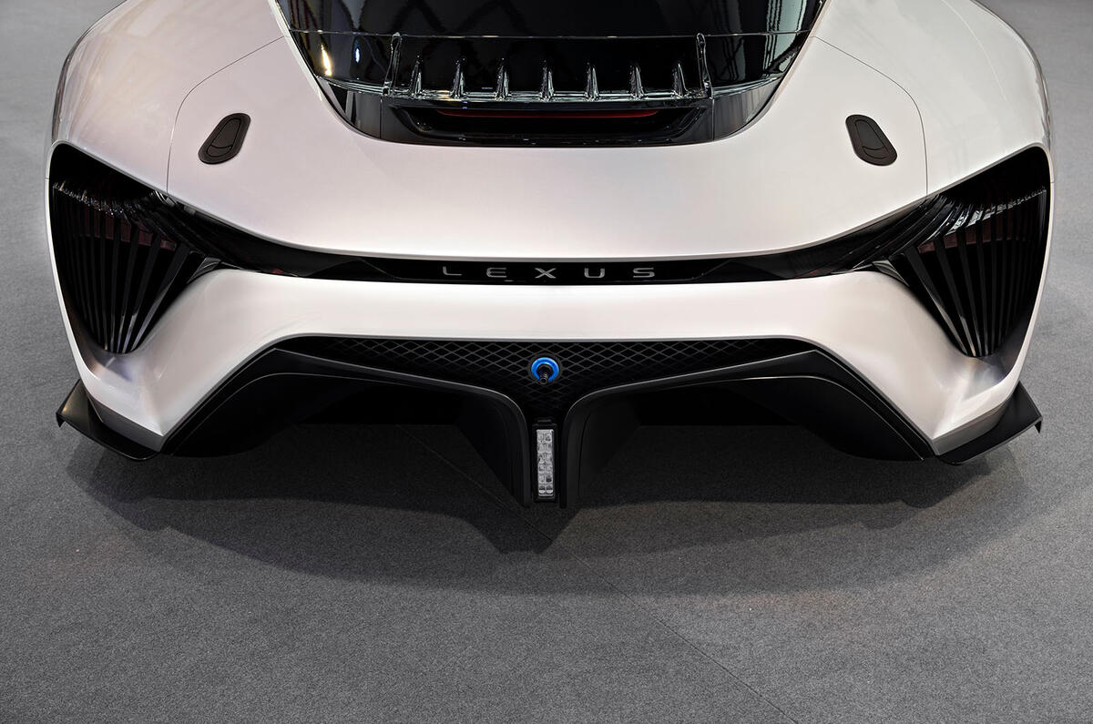 Lexus Electrified Concept rear Lexus Electrified Concept rear