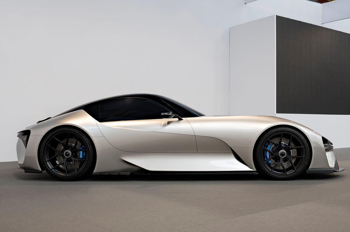 Lexus Electrified Concept side Lexus Electrified Concept side