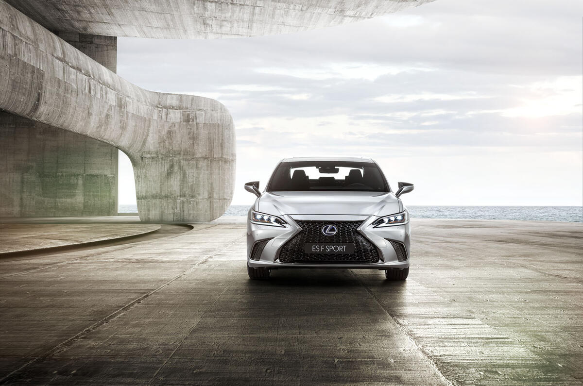 Lexus ES revealed as driver-focused GS replacement