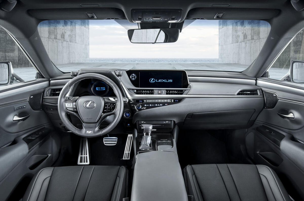 Lexus ES revealed as driver-focused GS replacement