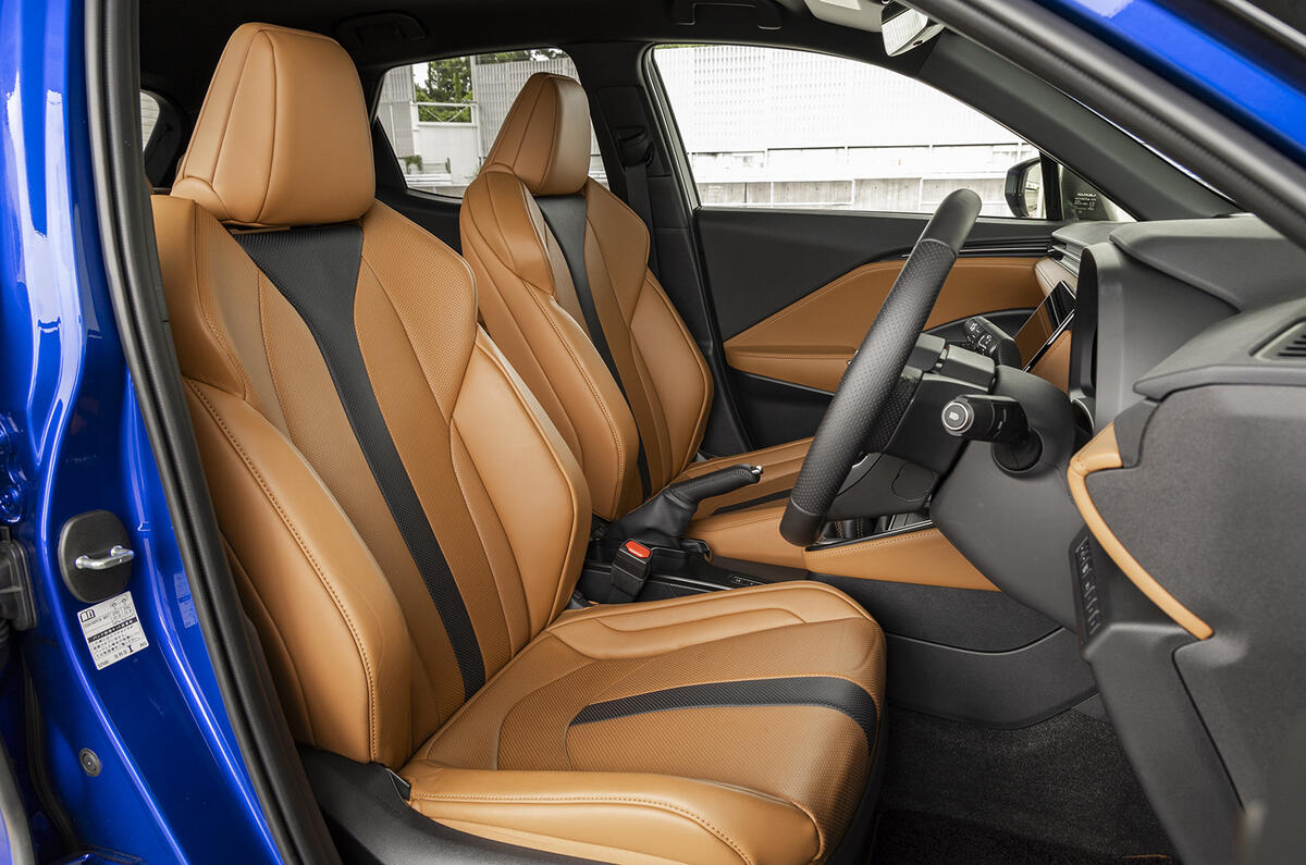 Lexus LBX Morizo RR front seats Lexus LBX Morizo RR front seats