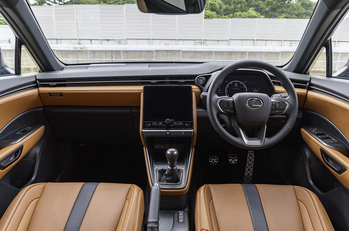 Lexus LBX Morizo RR straight dash Lexus LBX Morizo RR straight dash