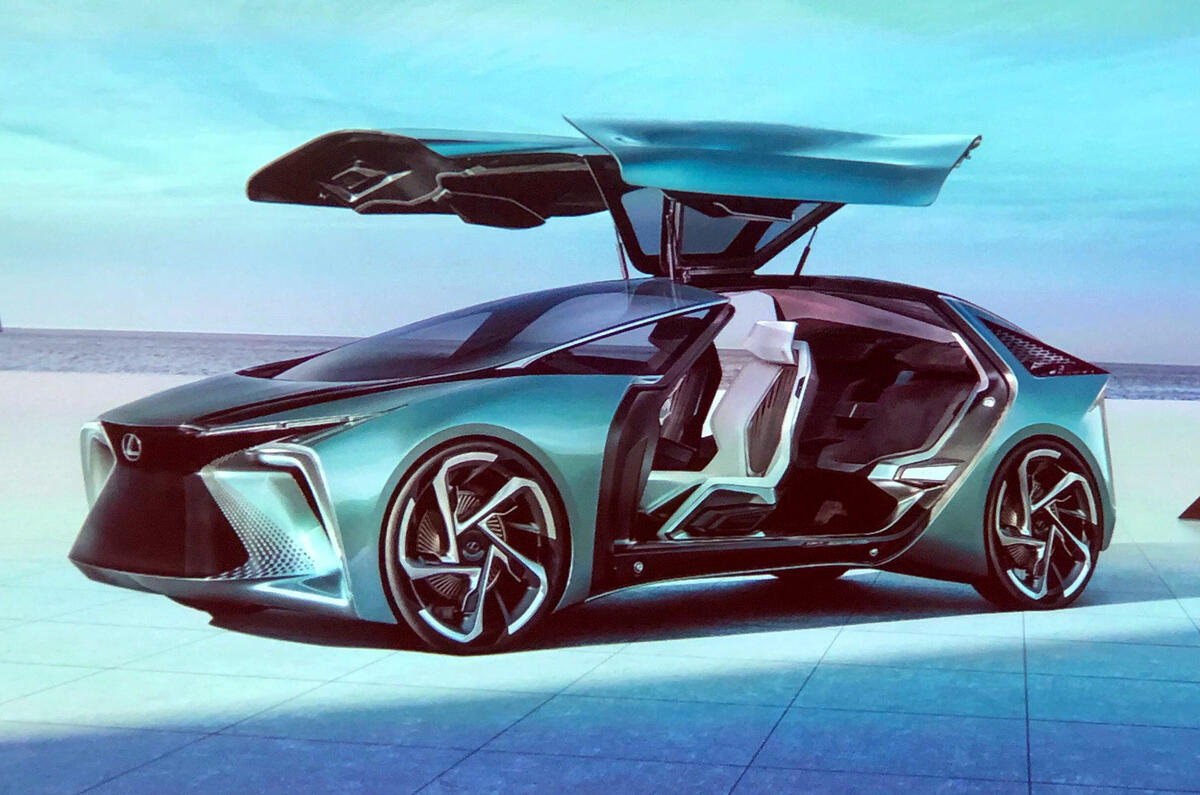 Lexus LF-30 concept - doors open