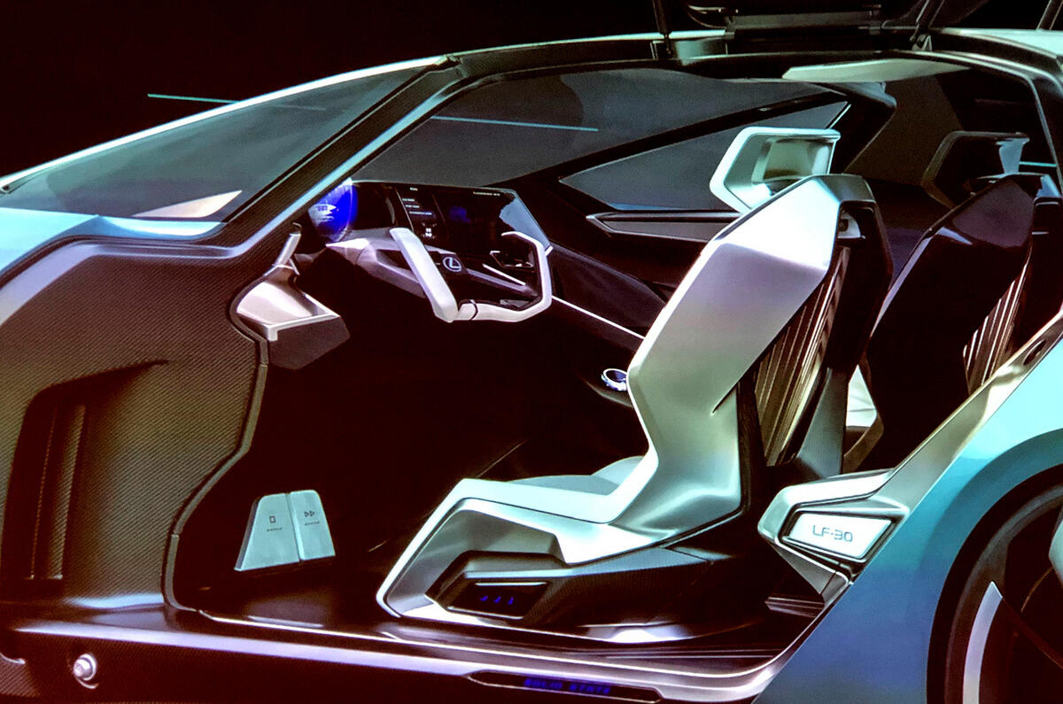 Lexus LF-30 concept - interior
