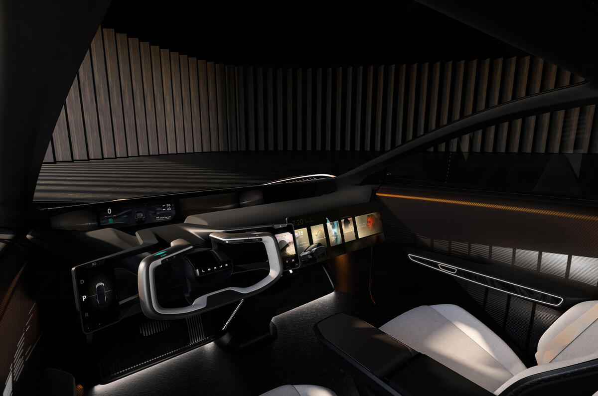 Lexus LF ZC concept cabin