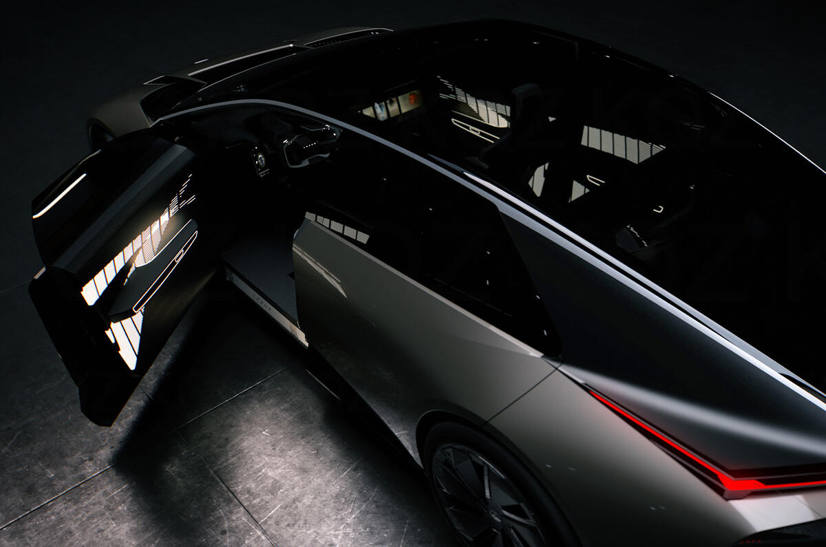 Lexus LF ZC concept open door