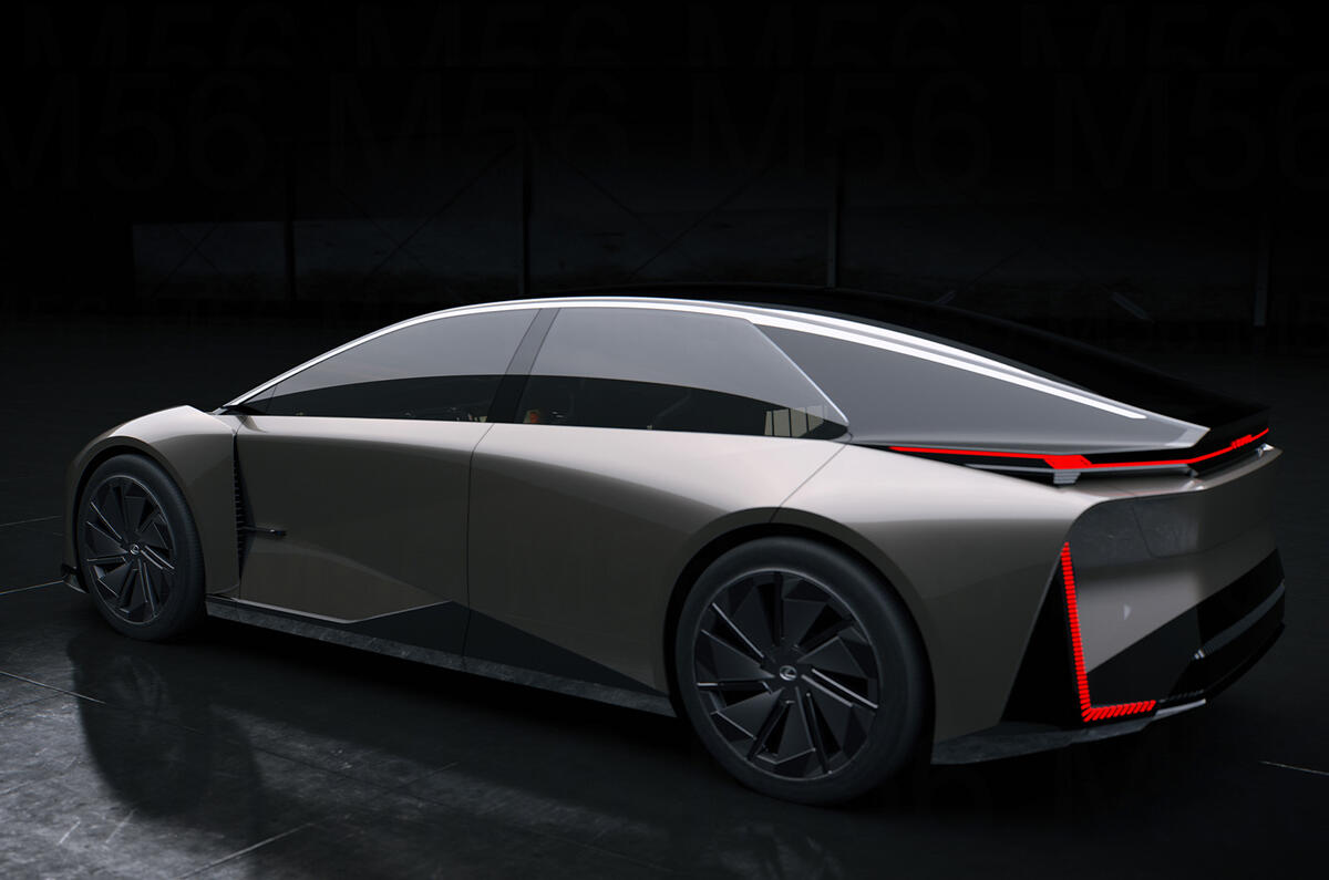 Lexus LF ZC concept rear angle