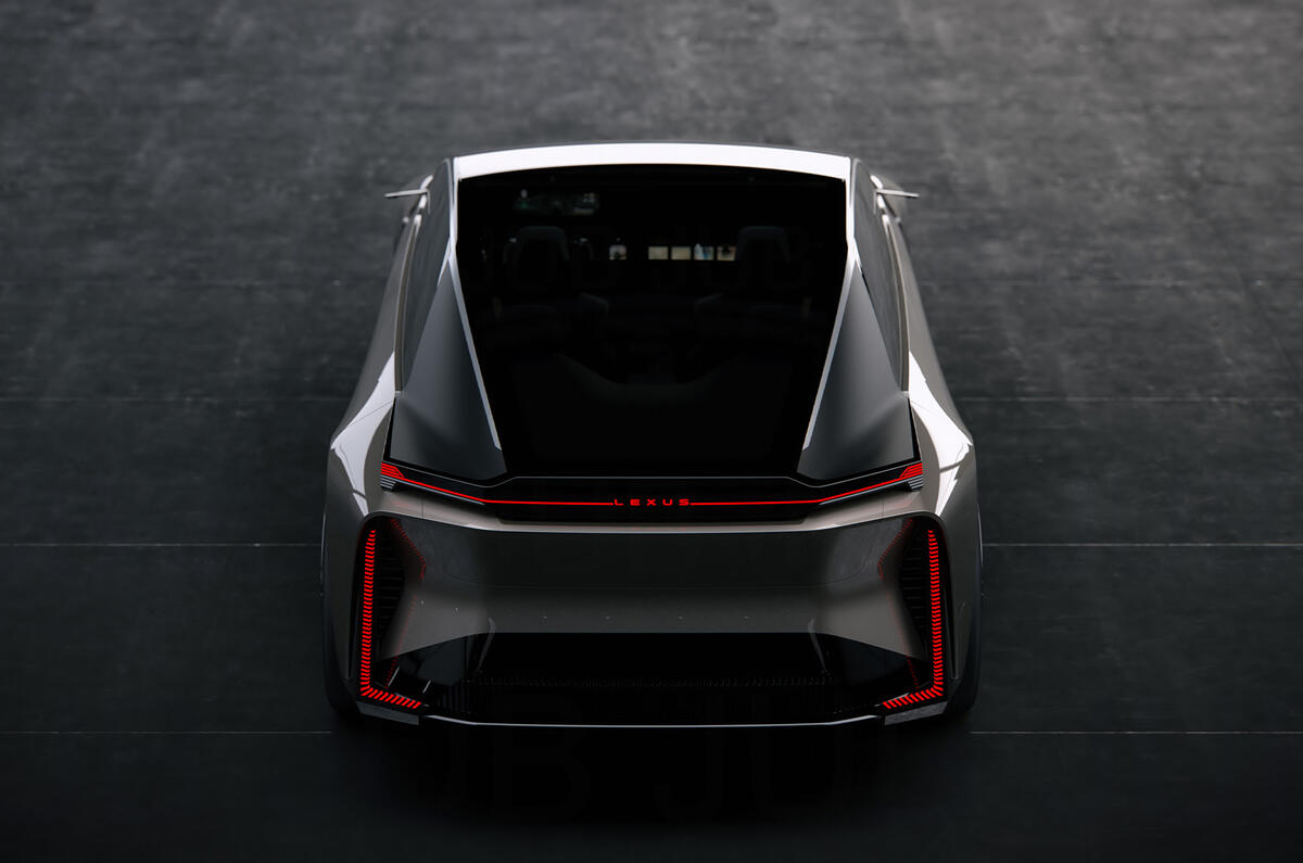 Lexus LF ZC concept rear head on