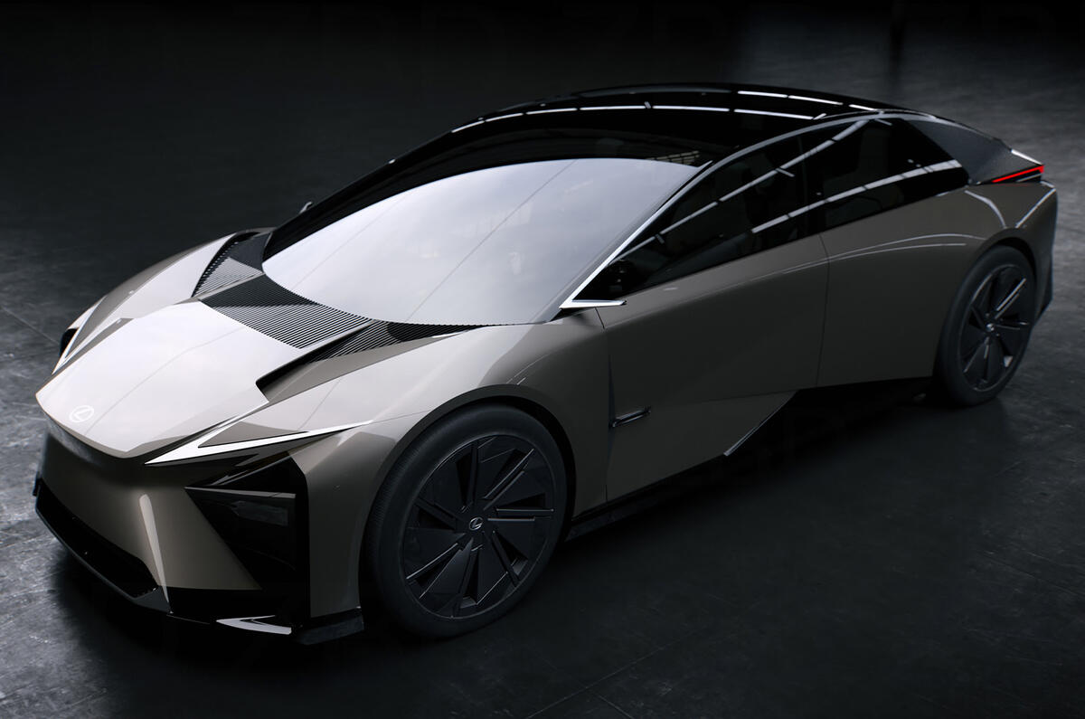 Lexus LF ZC concept shadows