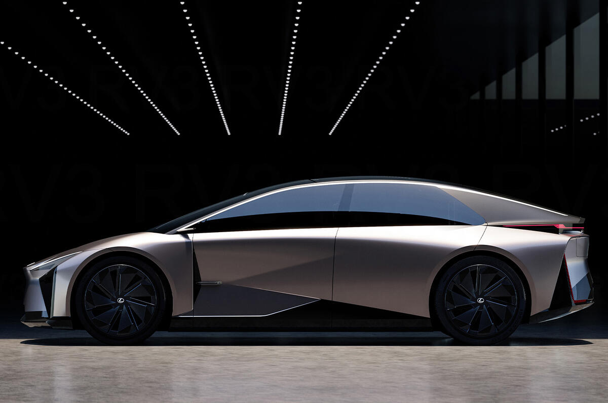 Lexus LF ZC concept side view