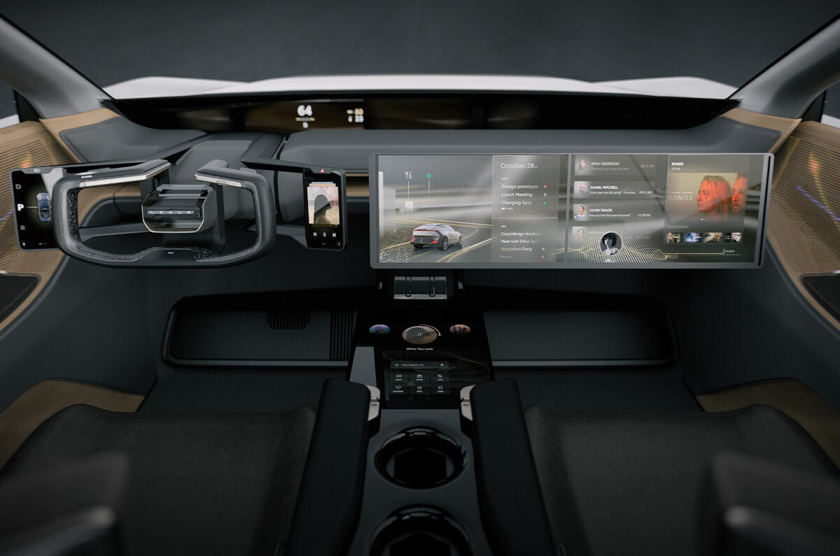 Lexus LF ZL concept cabin