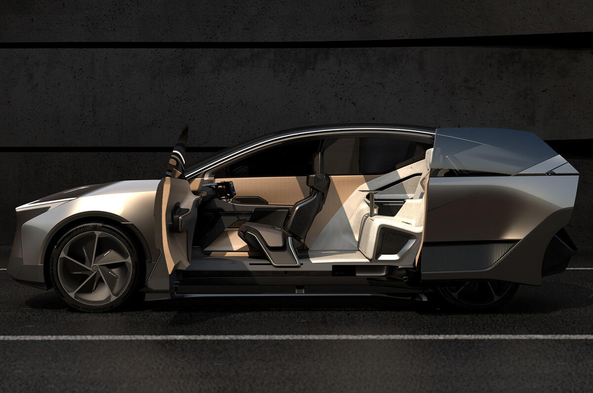 Lexus LF ZL concept door open 