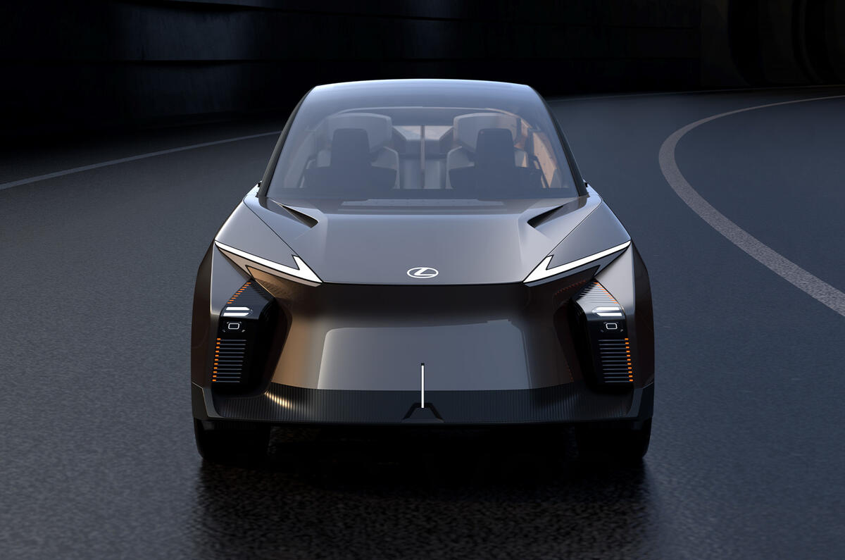 Lexus LF ZL concept front