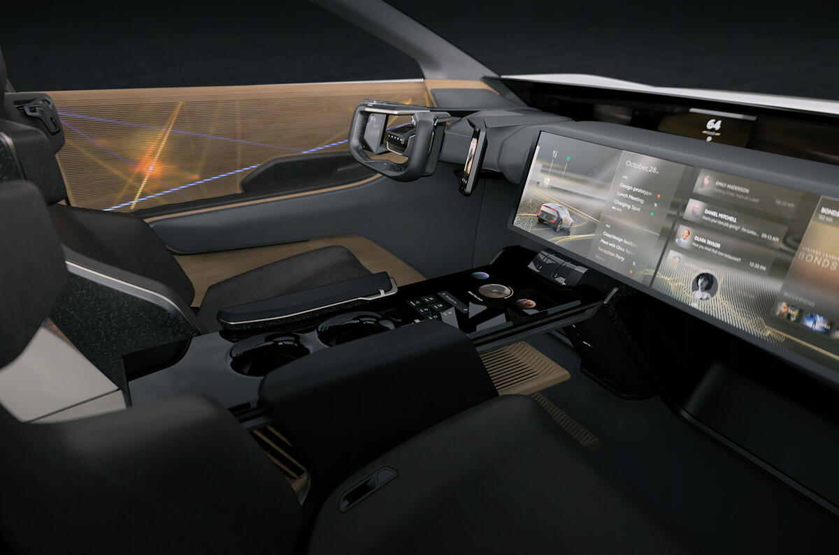 Lexus LF ZL concept infotainment