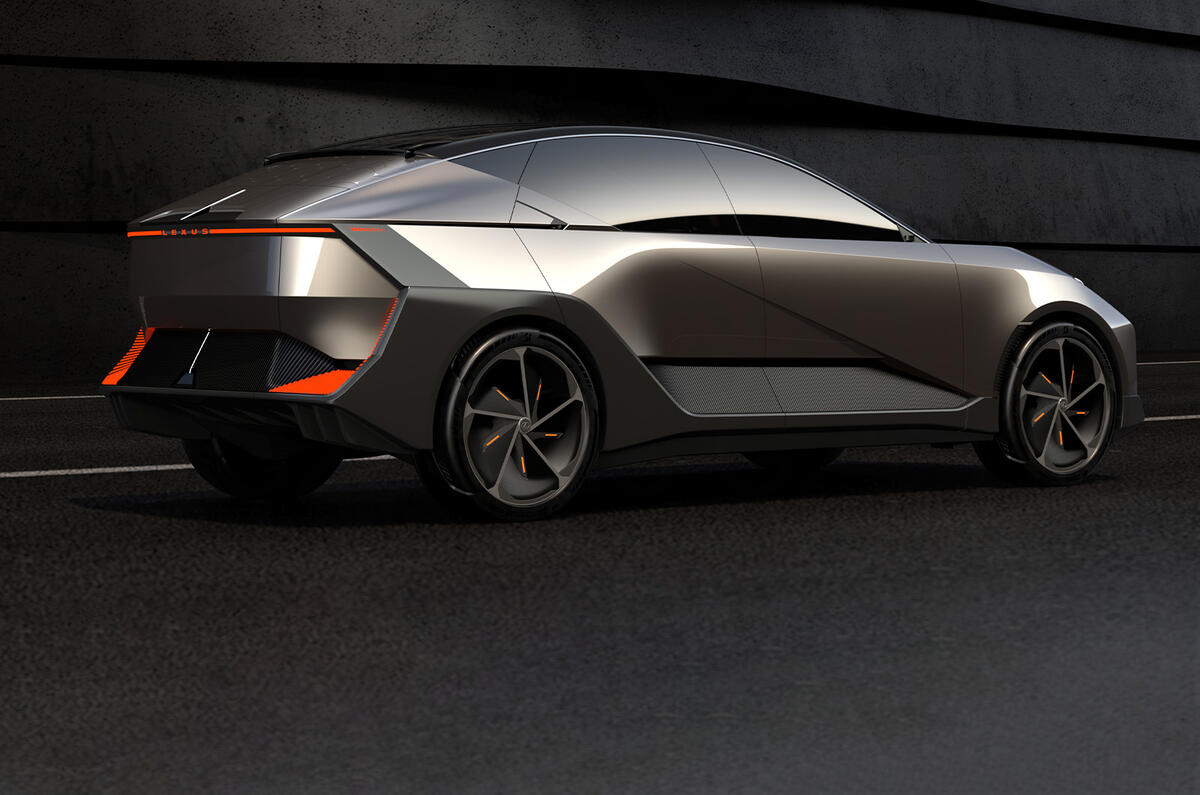 Lexus LF ZL concept rear lead