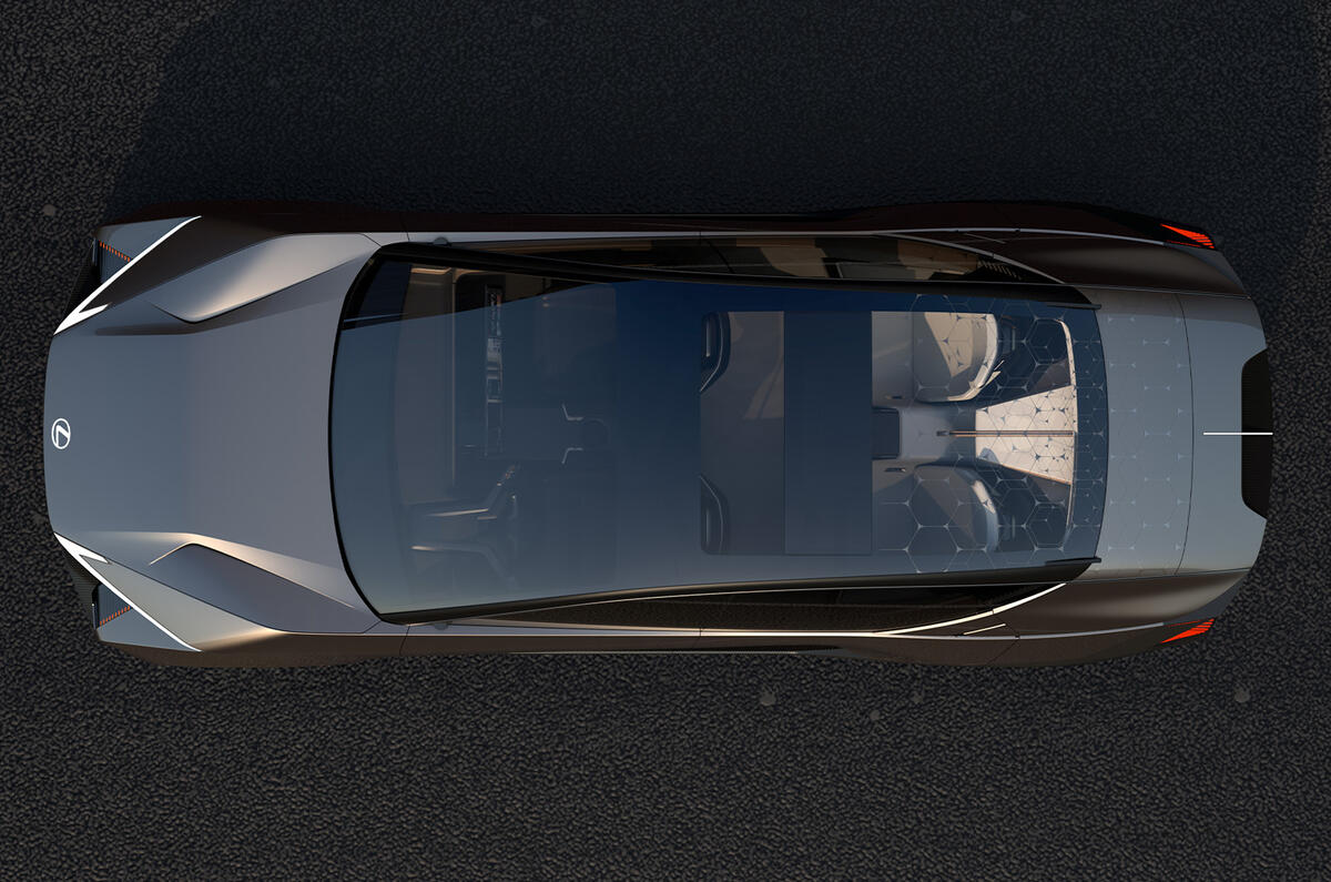 Lexus LF ZL concept roof