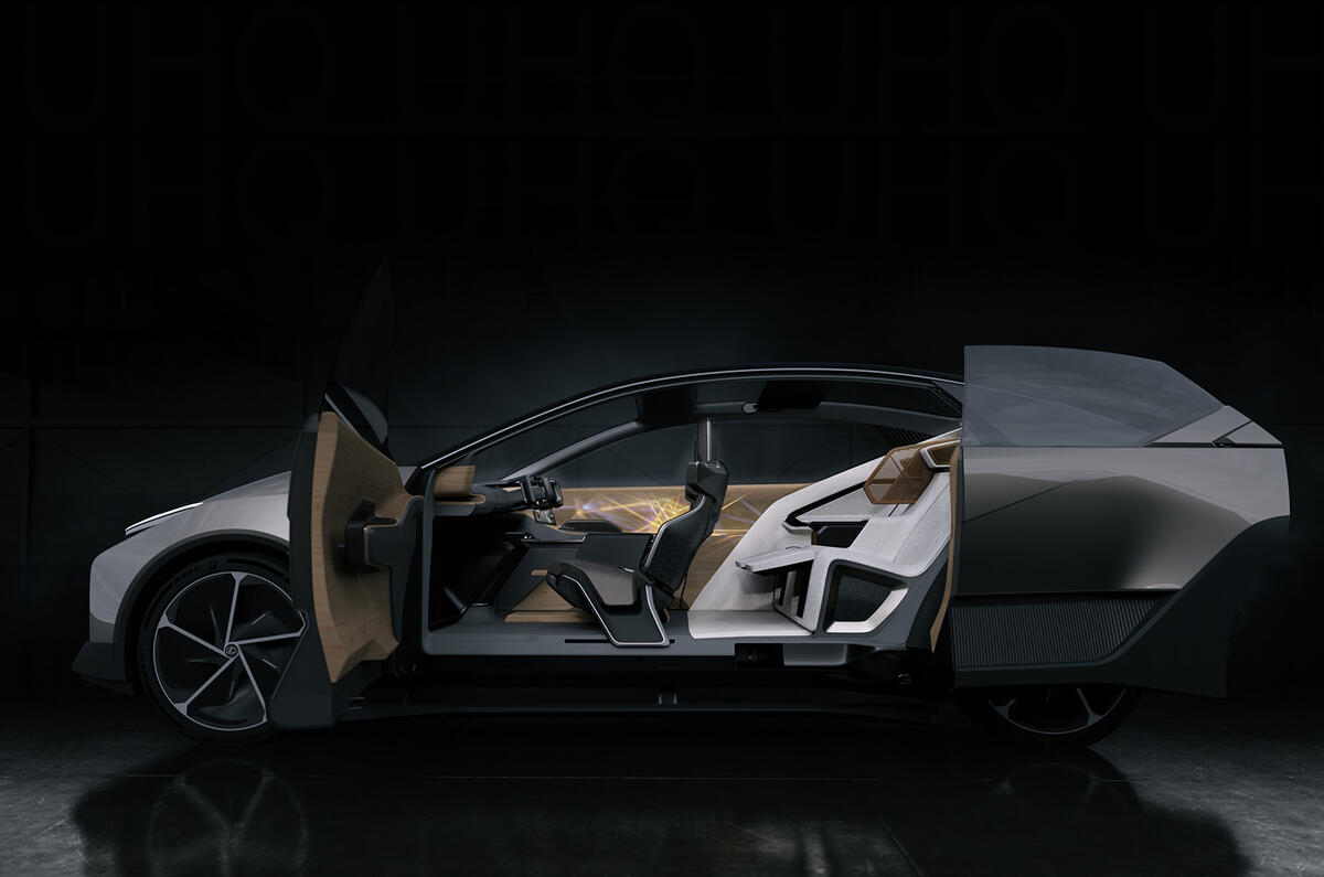 Lexus LF ZL concept side doors open 2